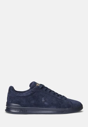 Polo Ralph Lauren HERITAGE COURT II 麂皮运动鞋 - 运动鞋 - 猎人海军蓝